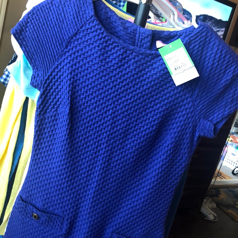 Lilly Pulitzer Spectrum Blue COCO Dress sz XS